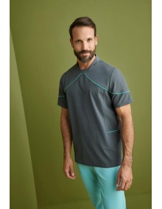 Casaca Hombre Cuello V Rib Regular Fit 2
