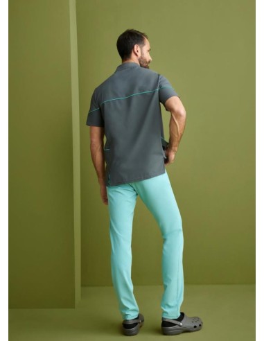 Casaca Hombre Cuello V Rib Regular Fit