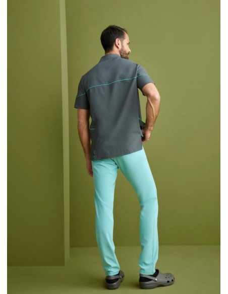 Casaca Hombre Cuello V Rib Regular Fit