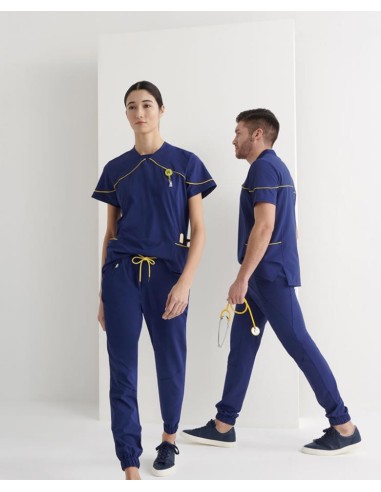 Casaca Hombre Cuello V Rib Regular Fit