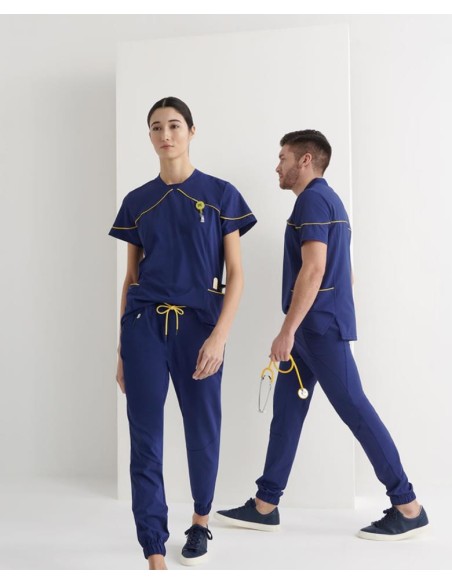 Casaca Hombre Cuello V Rib Regular Fit