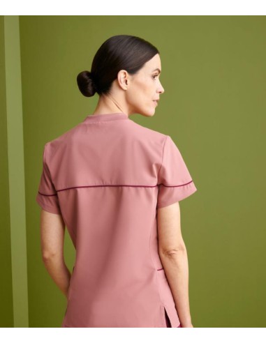 Casaca Mujer Cuello V Rib Slim Fit