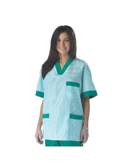 CHAQUETA CUELLO V MANGA RANGLAN CORTA