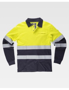 Polo AV manga larga  modacrílico