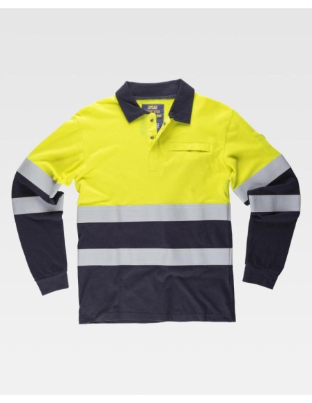 Polo AV manga larga  modacrílico