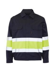 Cazadora bicolor alta visibilidad  Algodón tratado 2