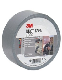 Rollo de cinta americana (48 mm x 50 m) Negra 