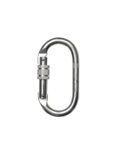 Mosquetón  de cierre roscado en formato ova 2