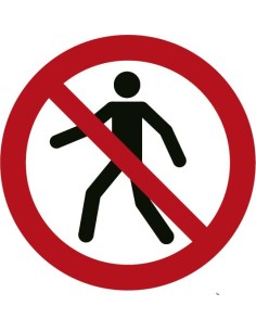 ADHESIVO SOLO PERSONAL AUTORIZADO  90MM DIAMETRO