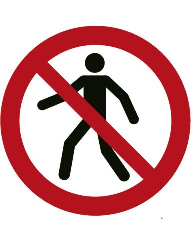 ADHESIVO SOLO PERSONAL AUTORIZADO  90MM DIAMETRO