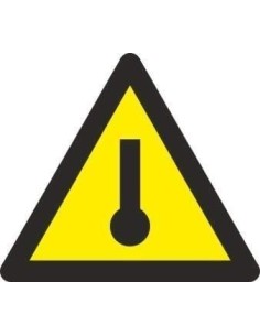 ADHESIVO TRIANGULAR ATENCION ALTA TEMP  90MM LADO