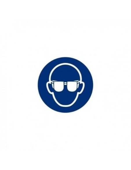 ADHESIVO CIRCULAR OBLIGATORIO GAFAS 9CM