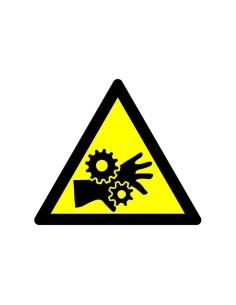 ADH TRIANGULAR RIESGO DE ATRAPAMIENTO 90MM LADO
