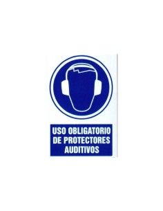 SEÑAL OBLI USO PROTECCION ACUSTICA PVC 07*210*300