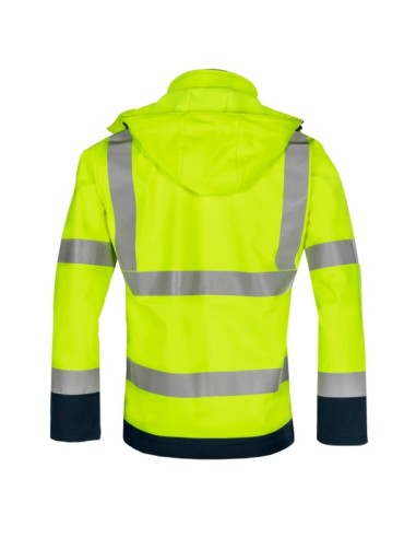 Chaqueta softshell laminada de A V mangas desmonta