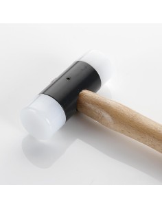 Martillo De Bocas De Nylon Con Mango Madera 44 mm 2