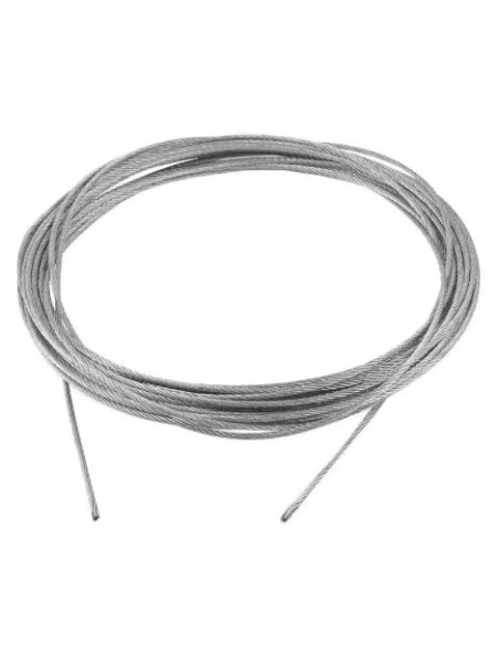 Rollo Cable acero de  2 mm  25 Mtrs 