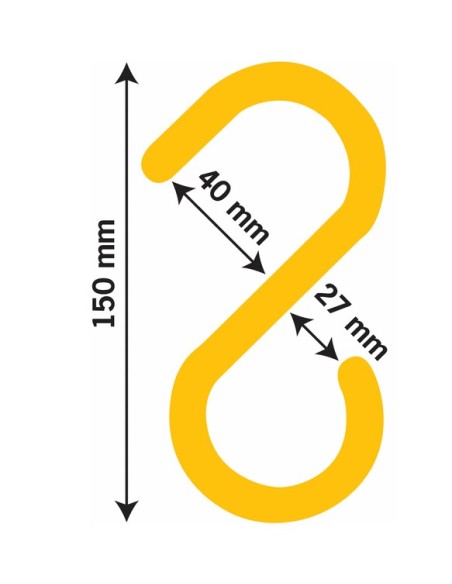 Gancho de seguridad para cables  40 KGR