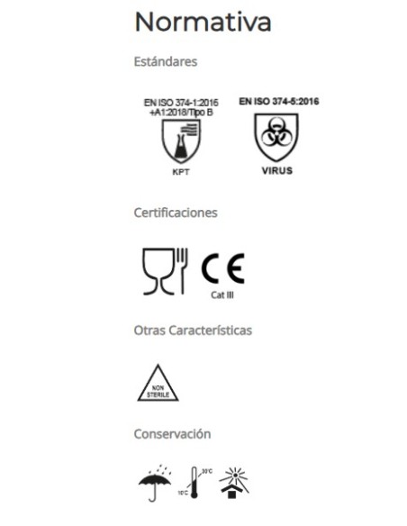 Caja Guante desechable nitrilo TOUCH