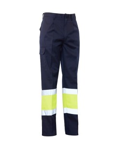 Pantalón bicolor Ignifugo/Antiestatico HV MASA 2