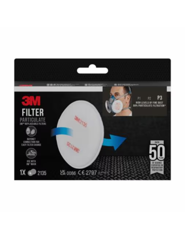 Filtro particula 3M 2135  P3 SL