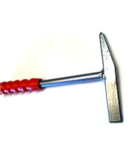 Piqueta Soldador mango rojo  I 