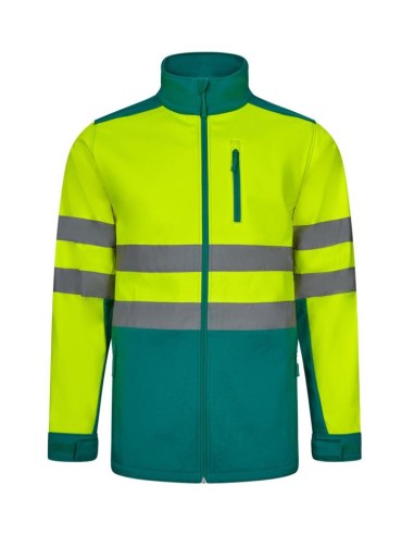 CAZADORA  SOFT SHELL BICOLOR A.V