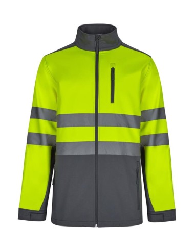 CAZADORA  SOFT SHELL BICOLOR A.V