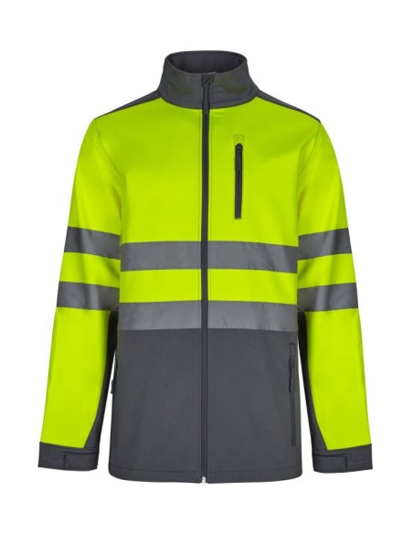 CAZADORA  SOFT SHELL BICOLOR A.V