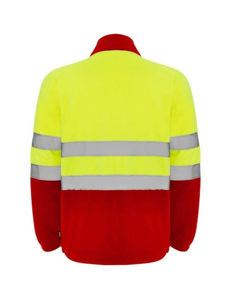 Chaqueta polar de alta visibilidad