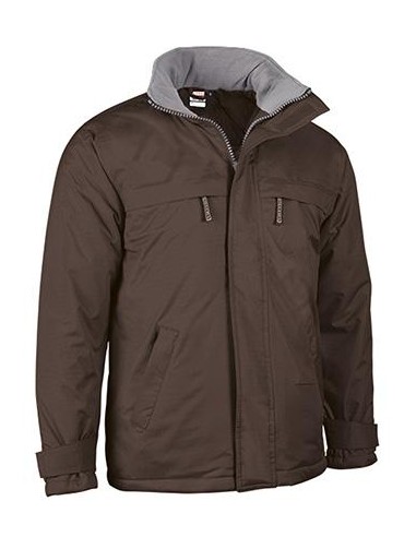 Parka impermeable con capucha escamoteable