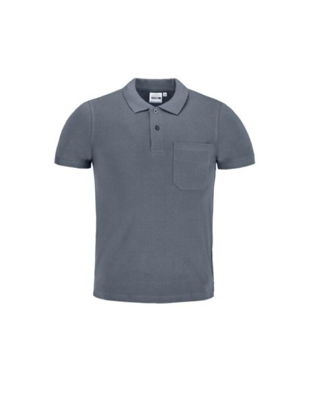 Polo de manga corta con bolsillo