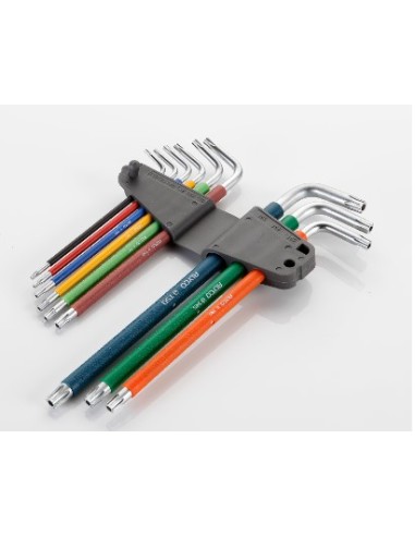 Juego De Llaves Torx Inviolables Serie Extralarga