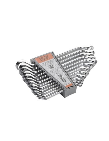 Juego llave estrella acodada 6-7 a 30-32  12 pzas 