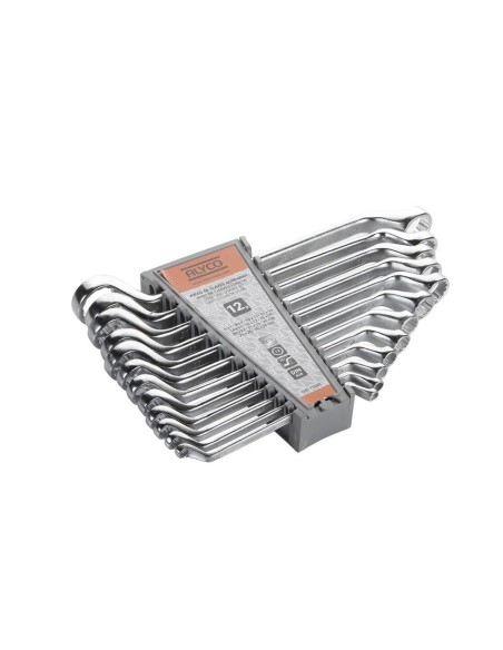 Juego llave estrella acodada 6-7 a 30-32  12 pzas 