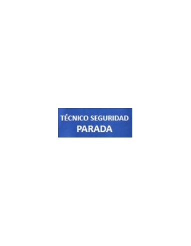 SERIGRAFÍA PERNONALIZADA PETO SEGURIDAD