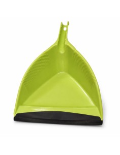 Recogedor plástico resistente verde