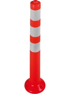 BOLARDO  NARANJA 750MM ALTURA 80MM DIAMETRO 2