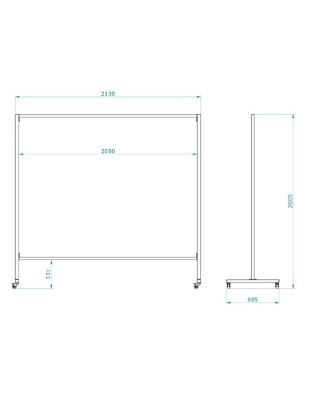 Soporte y Cortina para soldadura  T-9 2000 * 2013