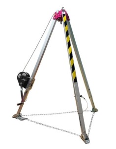 Kit Trípode seguridad c/rescatador y polea built-i 2