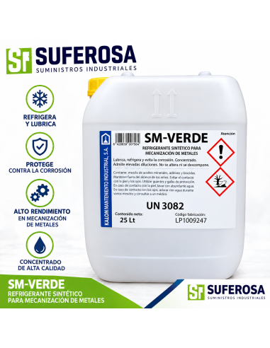 Taladrina verde 25 litros