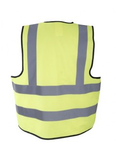 CHALECO DE ALTA VISIBILIDAD  CON CREMALLERA  2
